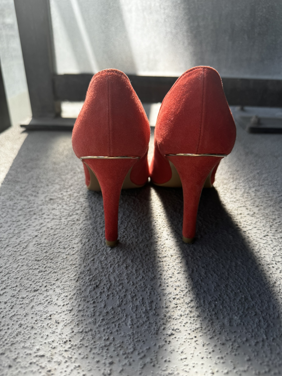 Genuine Leather Suede high heel, made in Japan. image indicator(2)