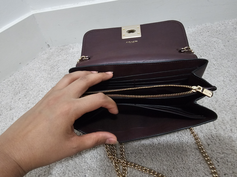 Authentic Coach Wallet on Chain or Clutch image indicator(8)