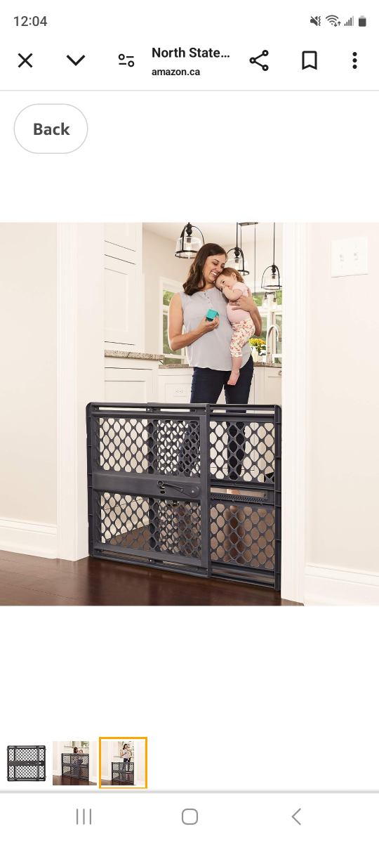 Baby safety gate - photo 3