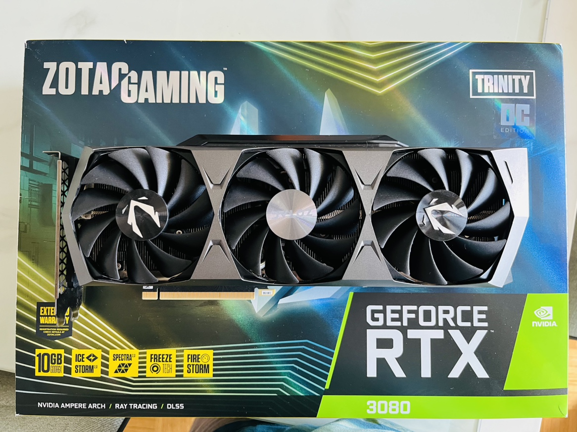 ZOTAC RTX 3080 TRINITY OC 10GB thumbnail