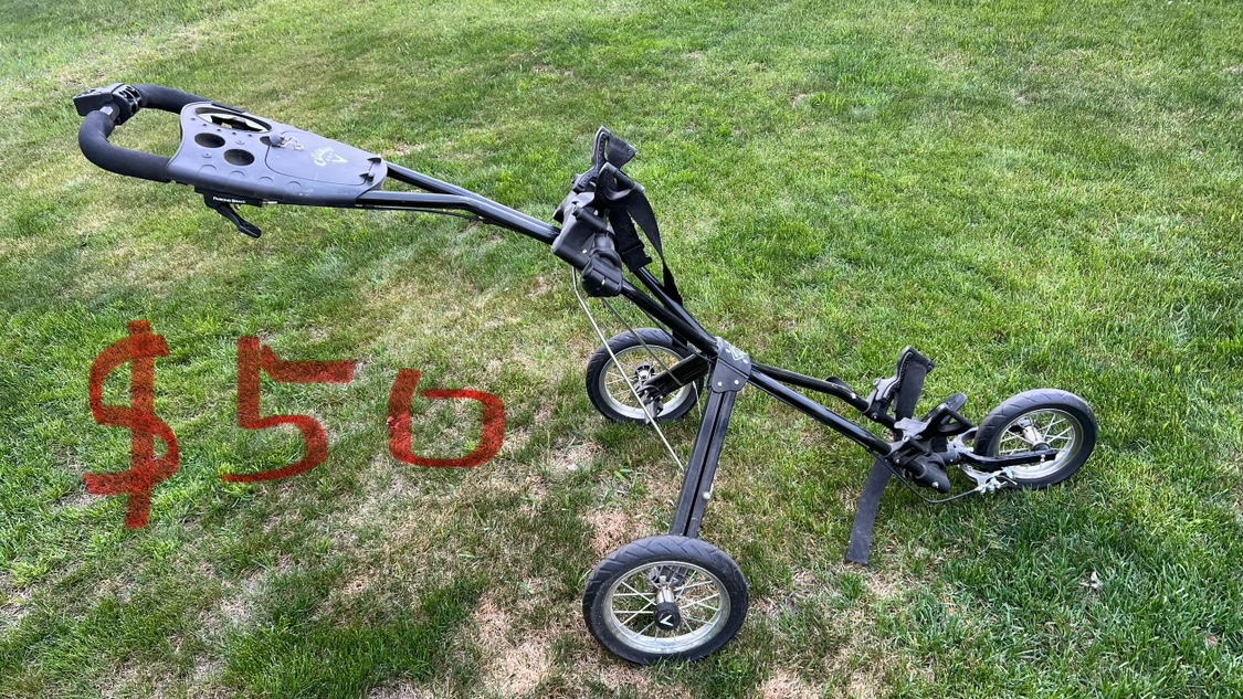 golf push pull cart