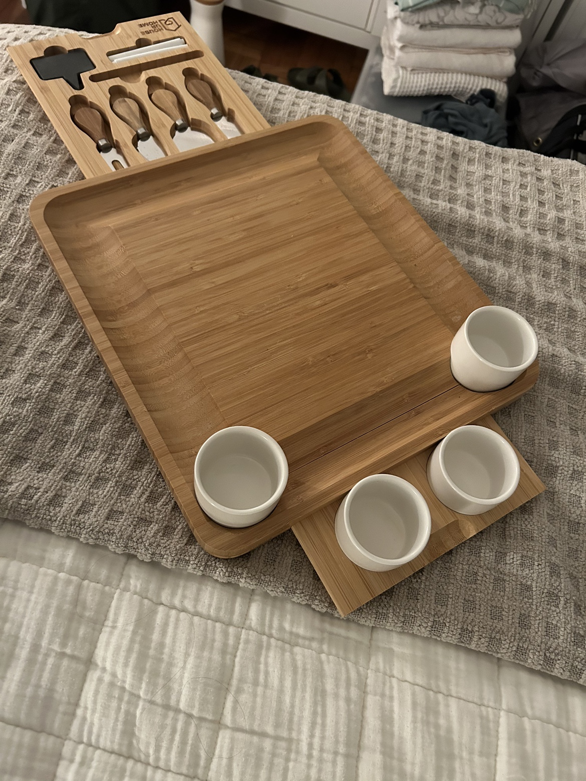 Bamboo Charcuterie Board - photo 2