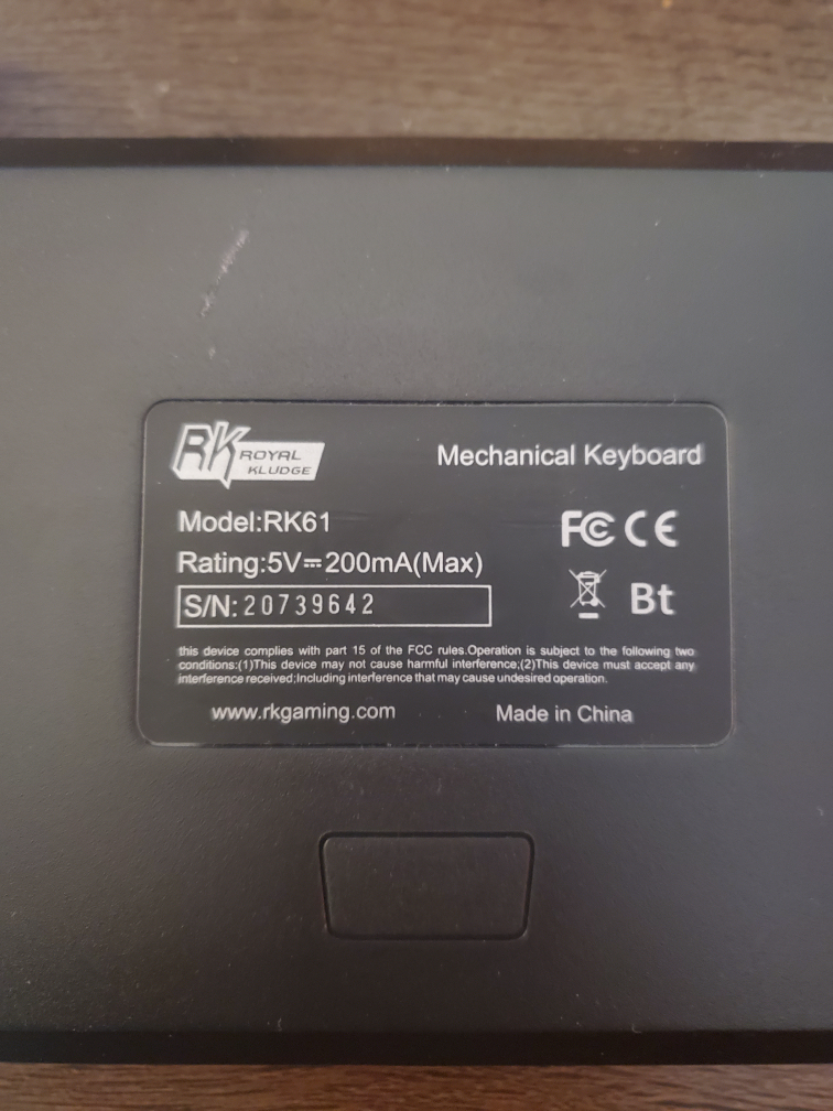 RK61 Wired 60% Mechanical Keyboard - photo 2