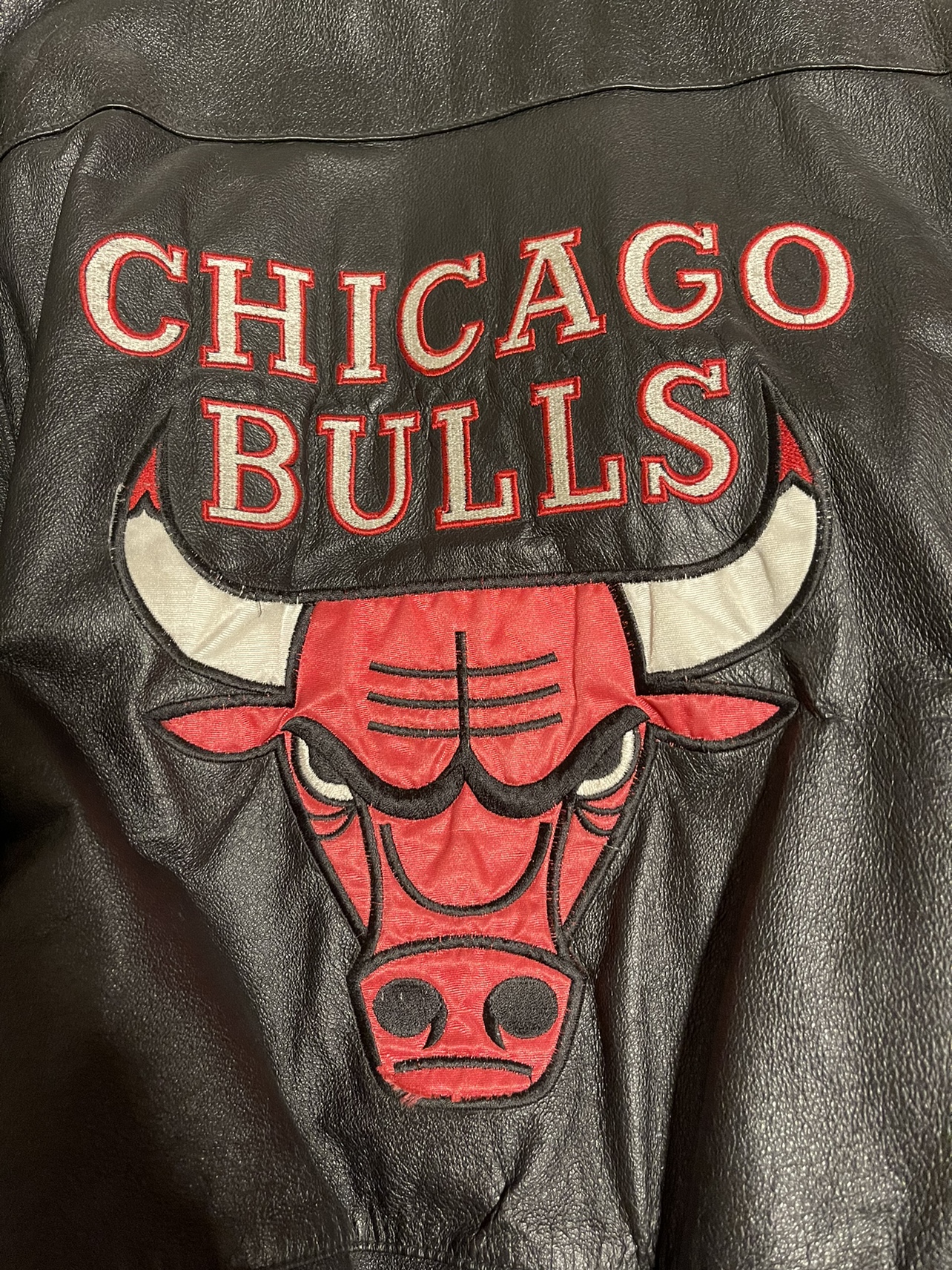 Vintage Chicago Bulls Leather