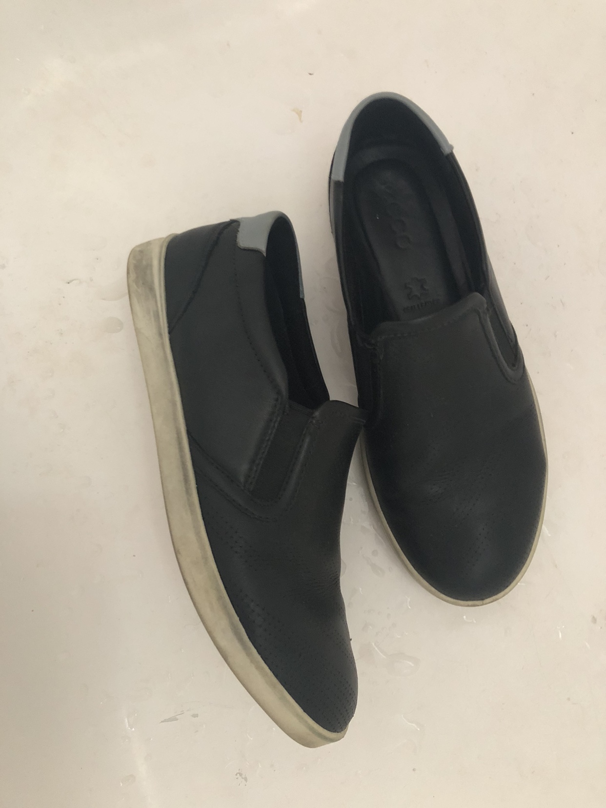 Women’s leather shoes, ecco, size 6 image indicator(2)