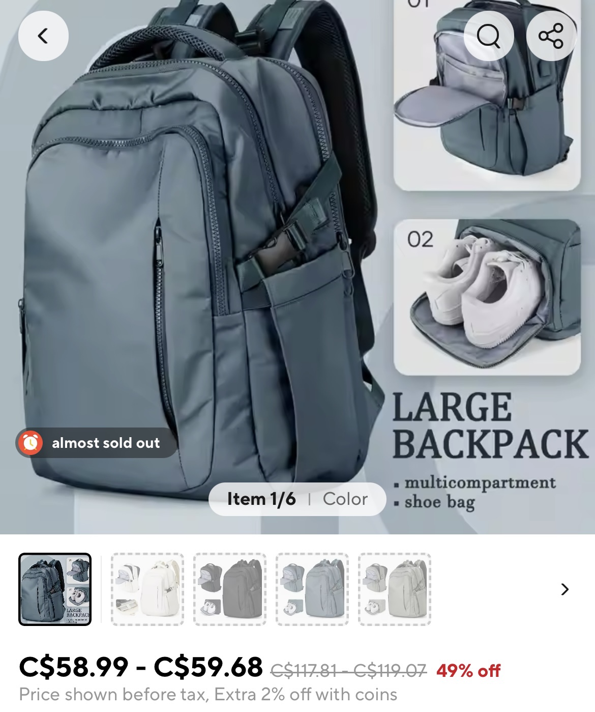 Backpack - photo 2