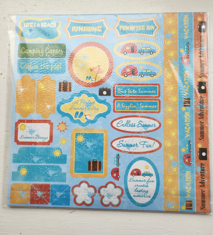 2 Scrapbooks and Scrapbook paper - photo 4