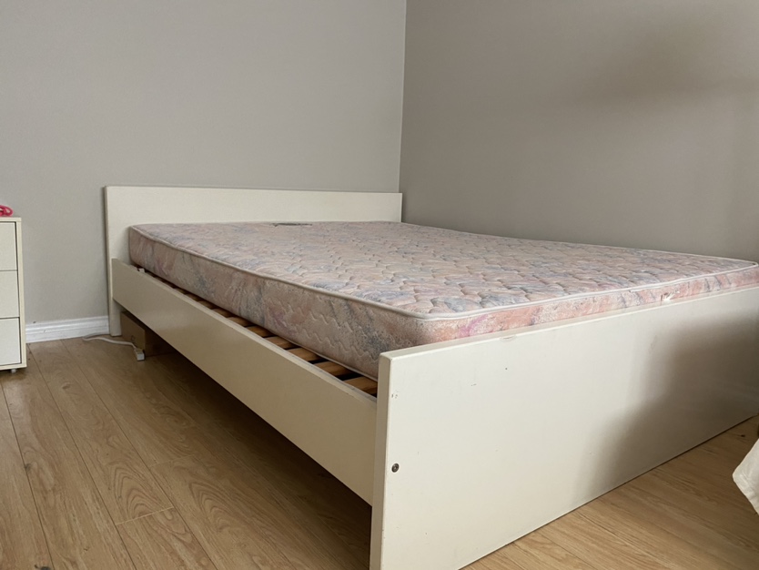 Queen Bed-frame and mattress - photo 3