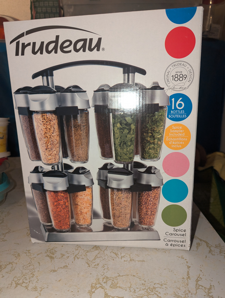 Trudeau 16 bottle spice rack image indicator(2)