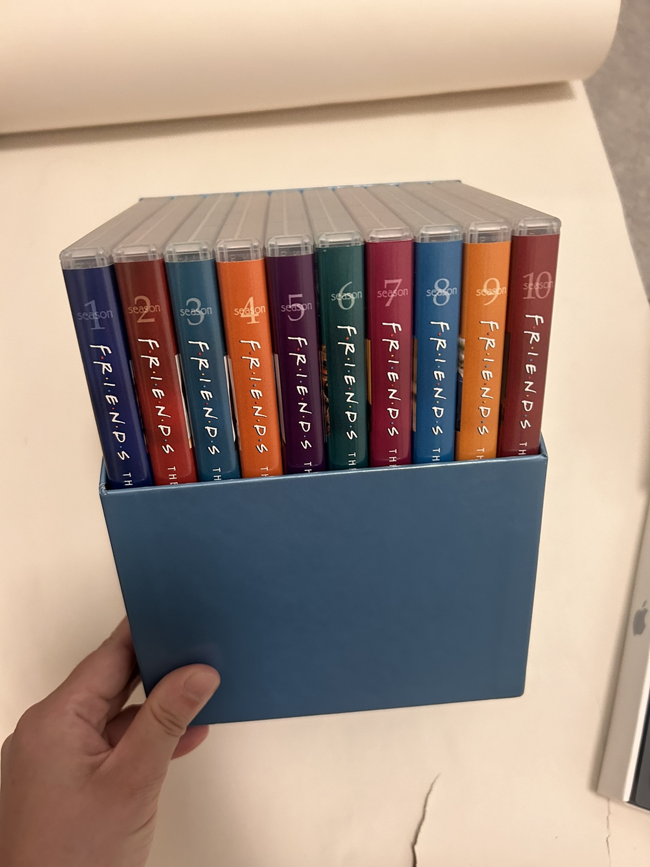 Friends series DVD collection, full seasons thumbnail