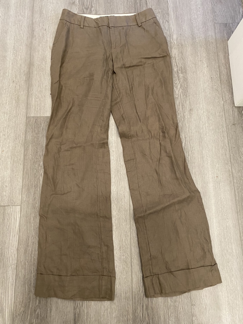 Banana Republic wide leg linen pants - photo 3
