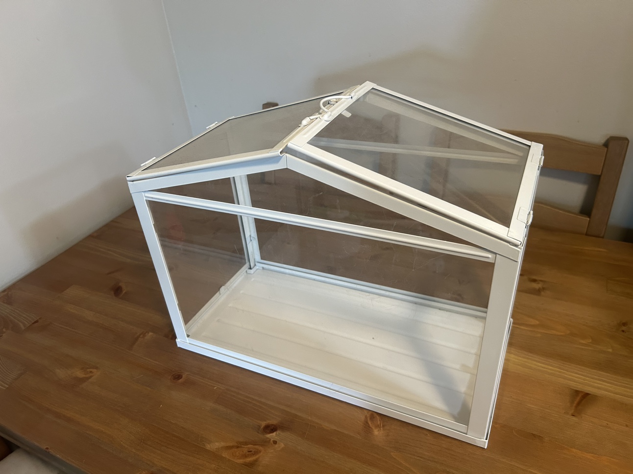 Mini White IKEA Greenhouse
