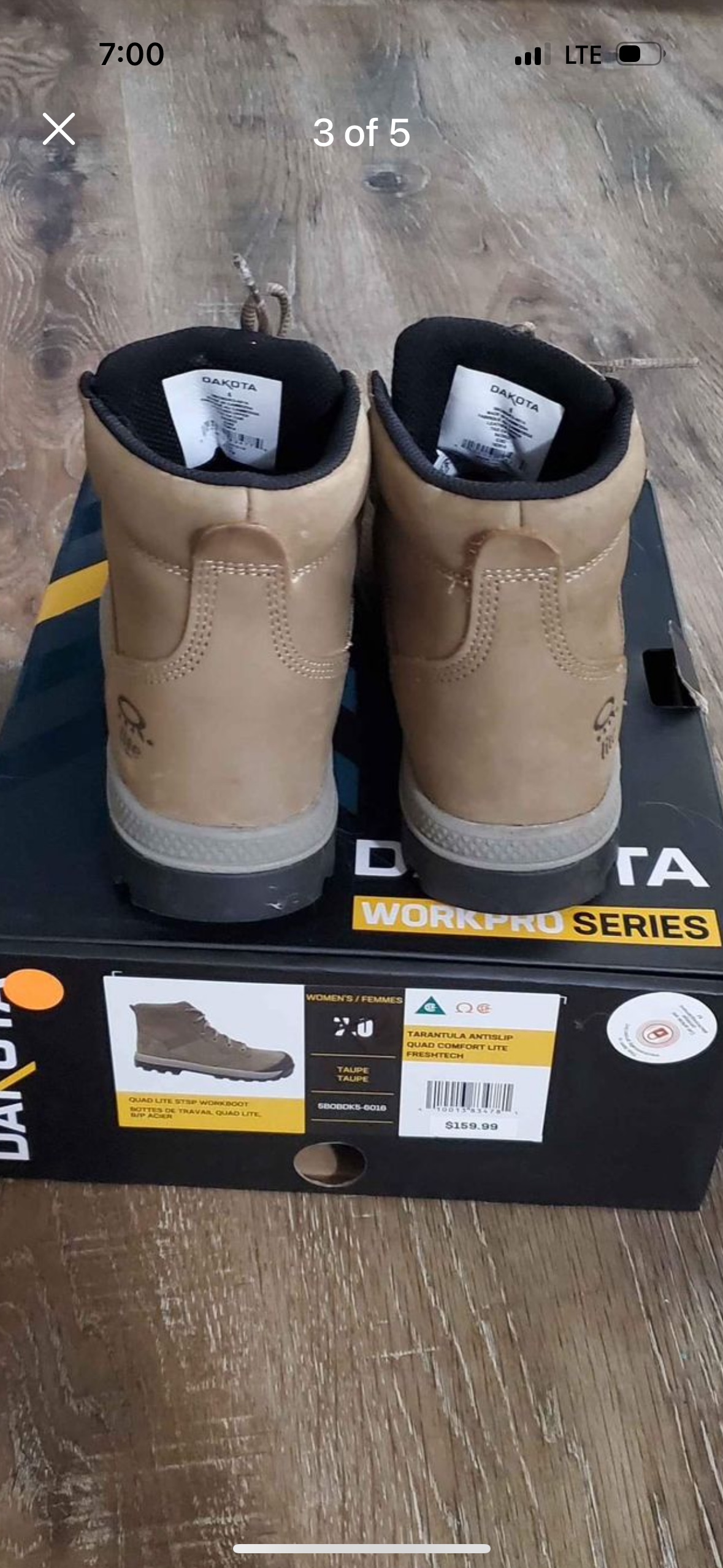 Construction boots Dakota Size 6 image indicator(7)