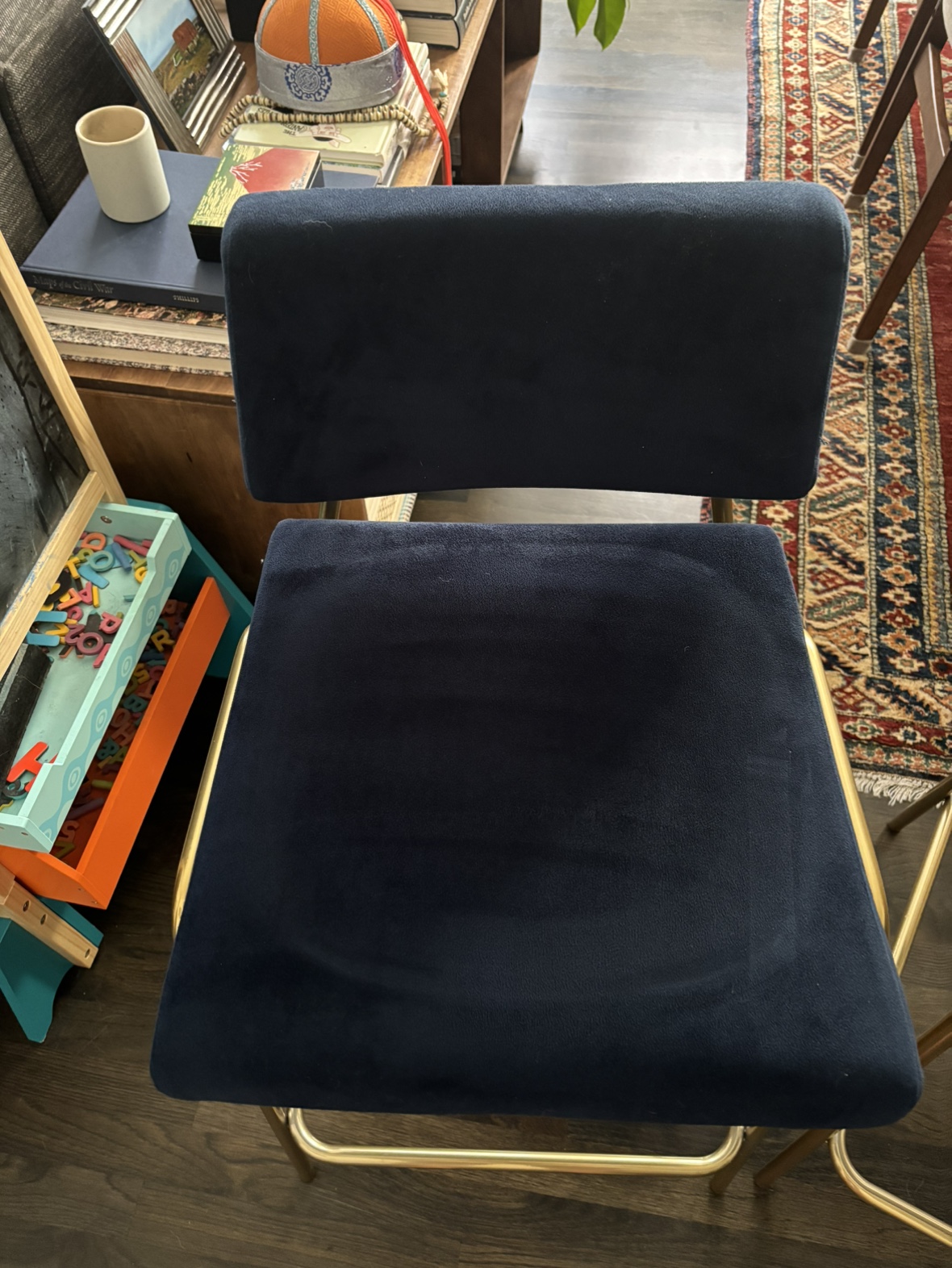 Set of 2 West Elm Counter Stools - photo 3
