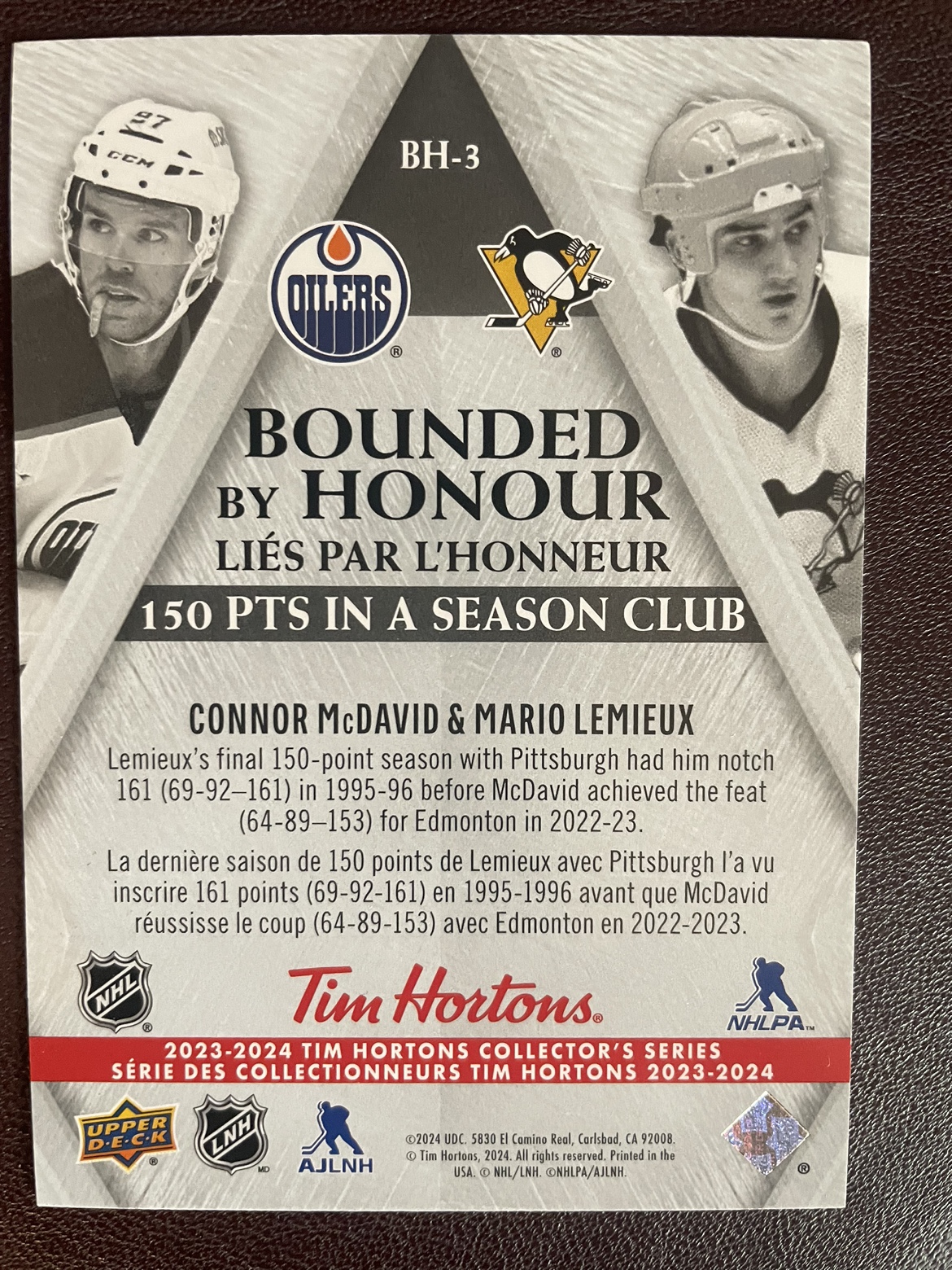 McDavid/ Lemieux 2024 hockey card image indicator(2)