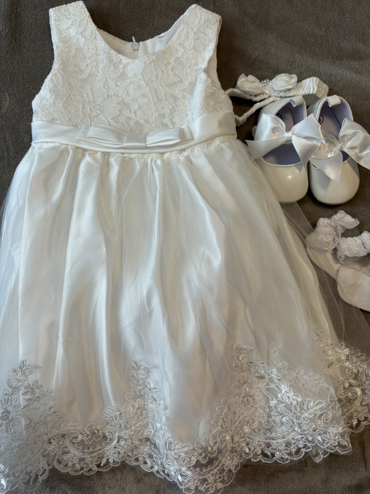 White Baptism Outfit