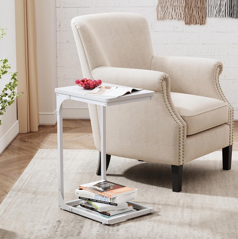 QEEIG C Table Side Table Set of 2 - photo 3