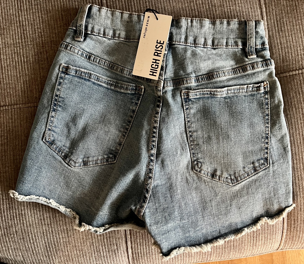 Denim Short Refuge High Rise image indicator(3)