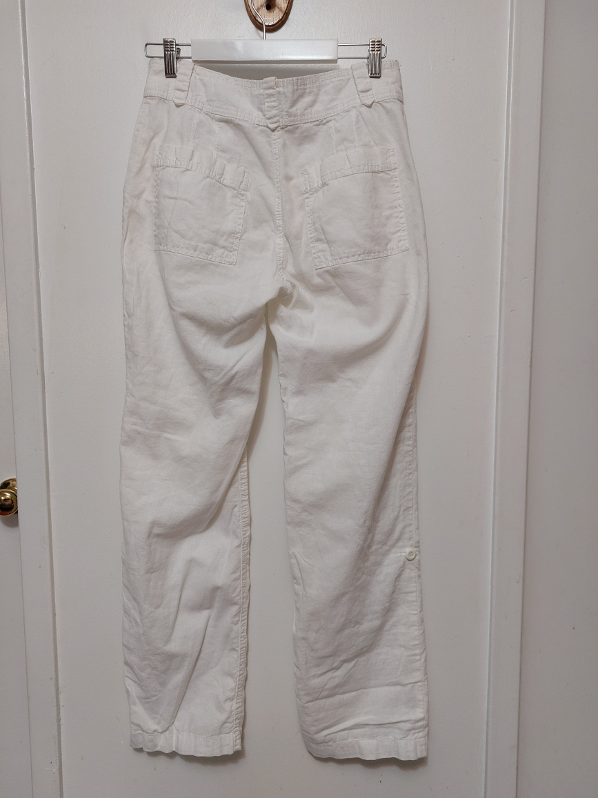 H&M linen/cotton pants size 6 image indicator(2)