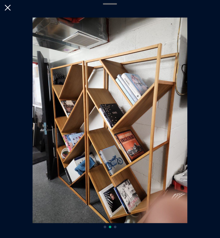 V Bookcase By CB2 image indicator(2)