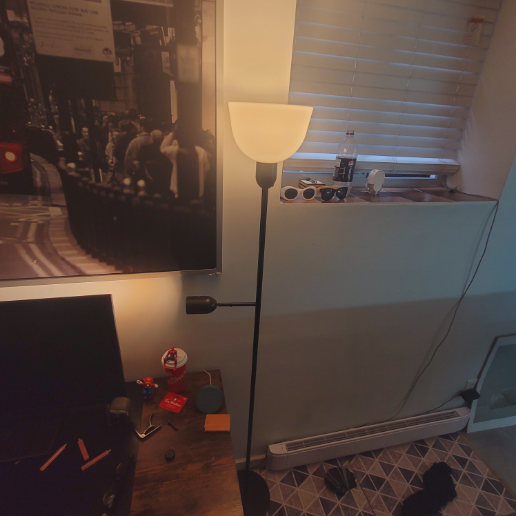Floor lamp (MOVING OUT SALE) thumbnail