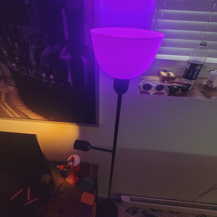 Floor lamp (MOVING OUT SALE) - photo 2