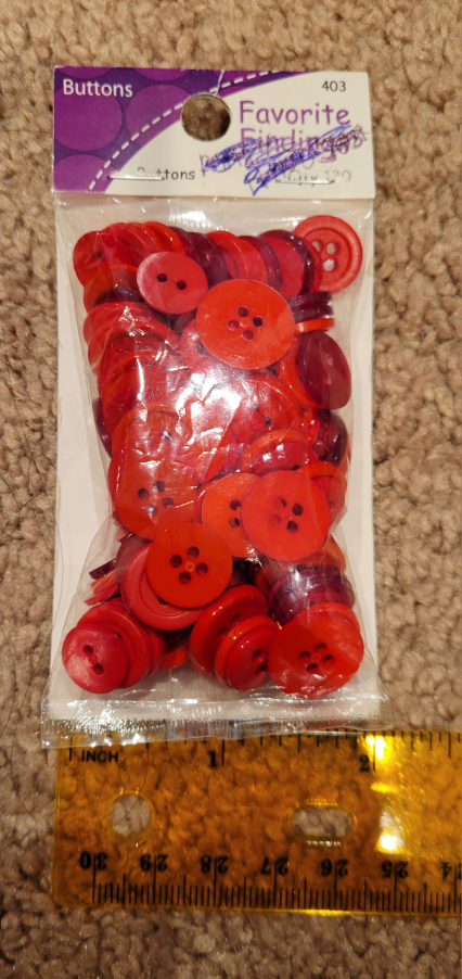 Red Buttons - photo 2