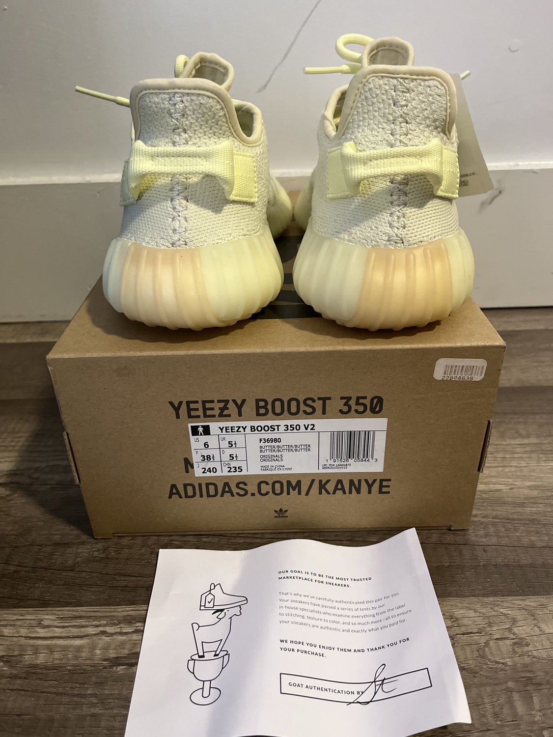 Yeezy Boost 350 V2 Butter - photo 4