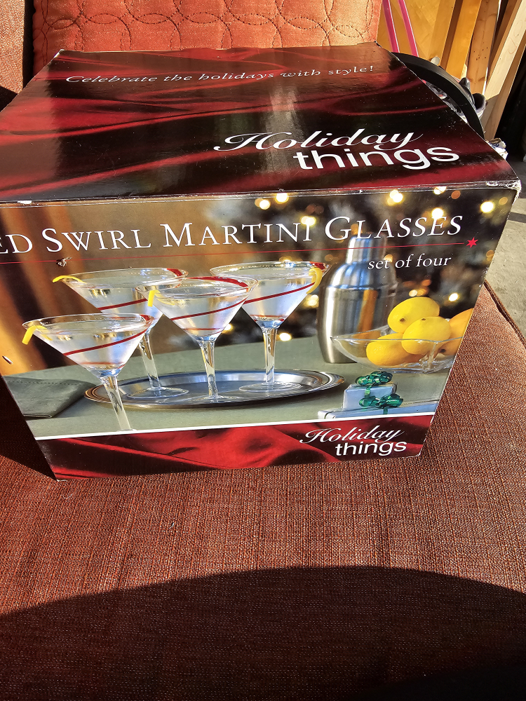 martini glasses
