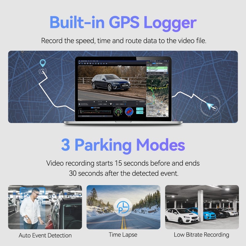 Viofo A129 Pro Duo Dashcam and SanDisk 256GB card - photo 4