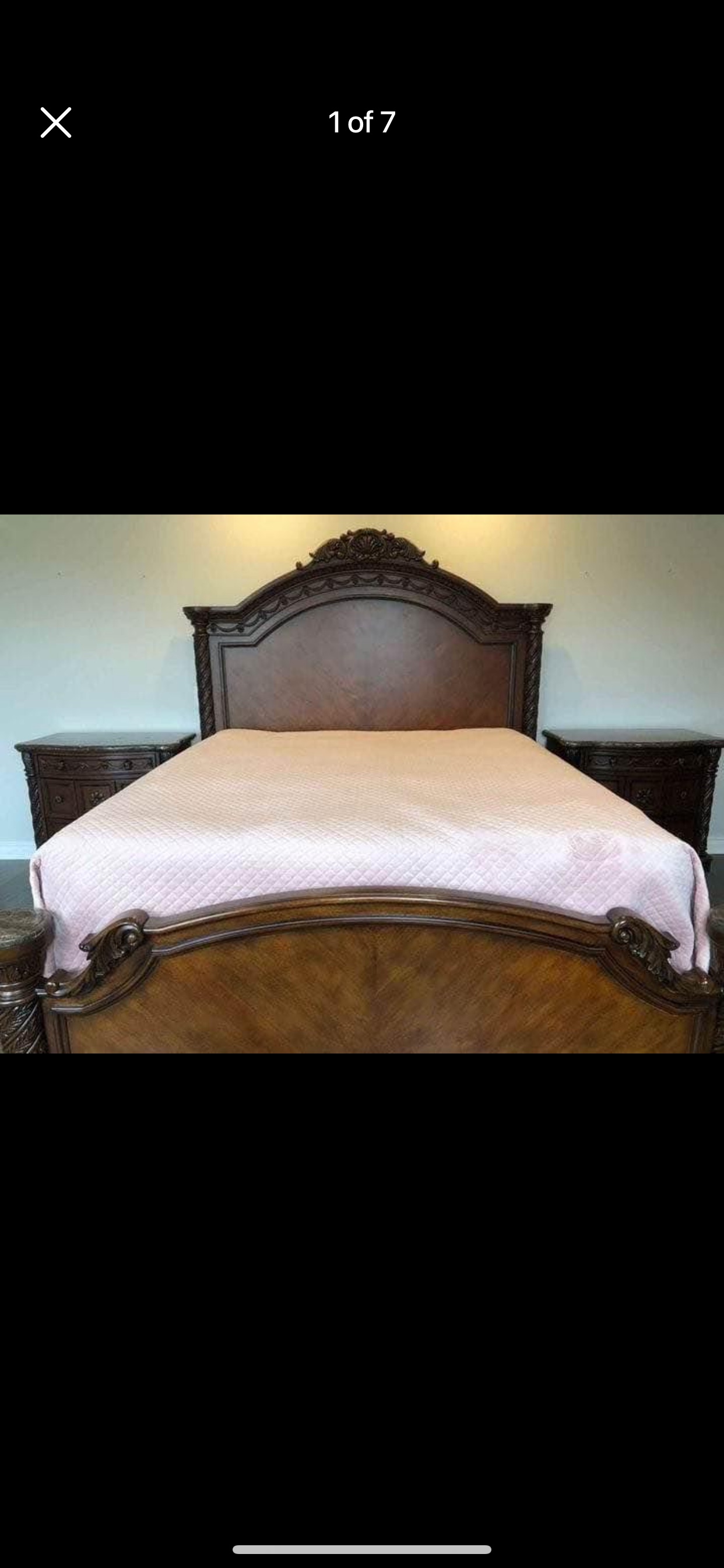 Real wood Bedroom set with mattress