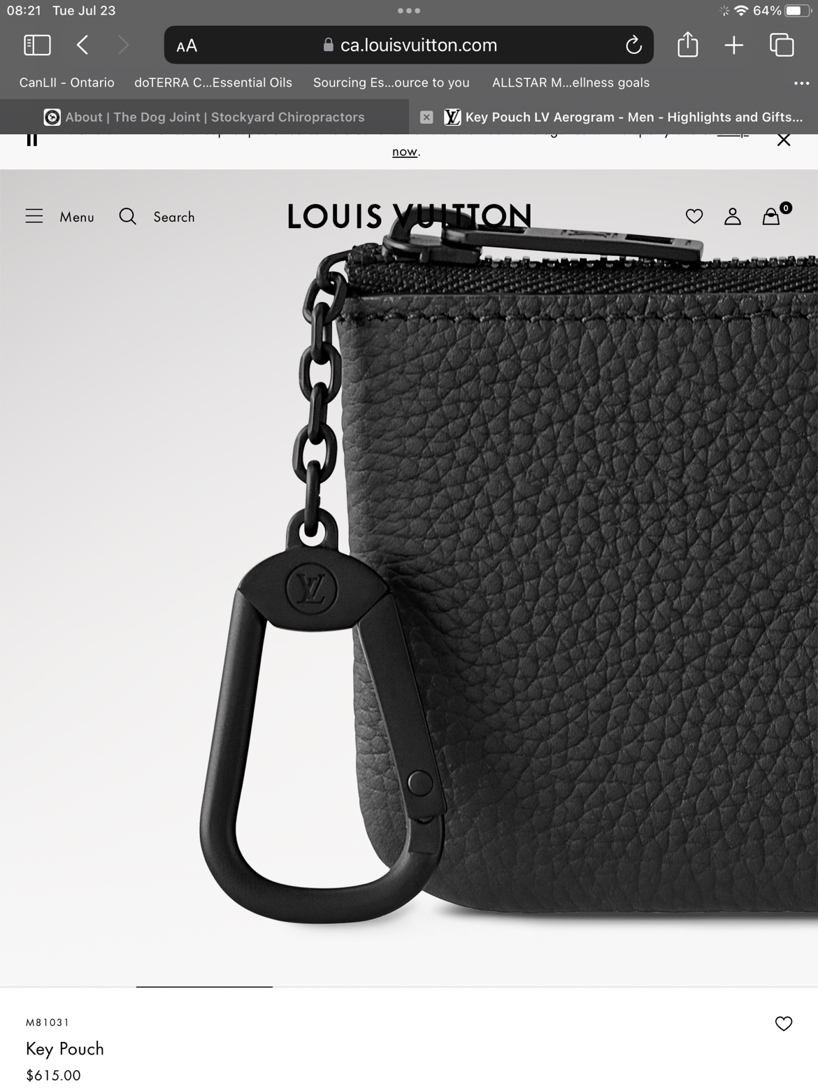 Louis Vuitton Key Pouch image indicator(5)