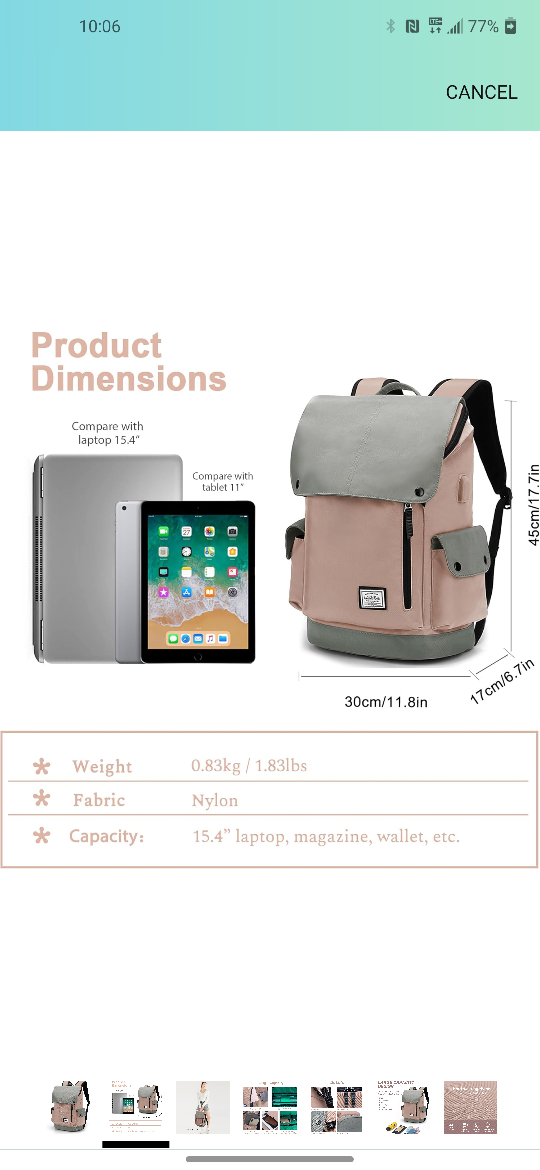 Backpack for laptop Windtook - photo 3