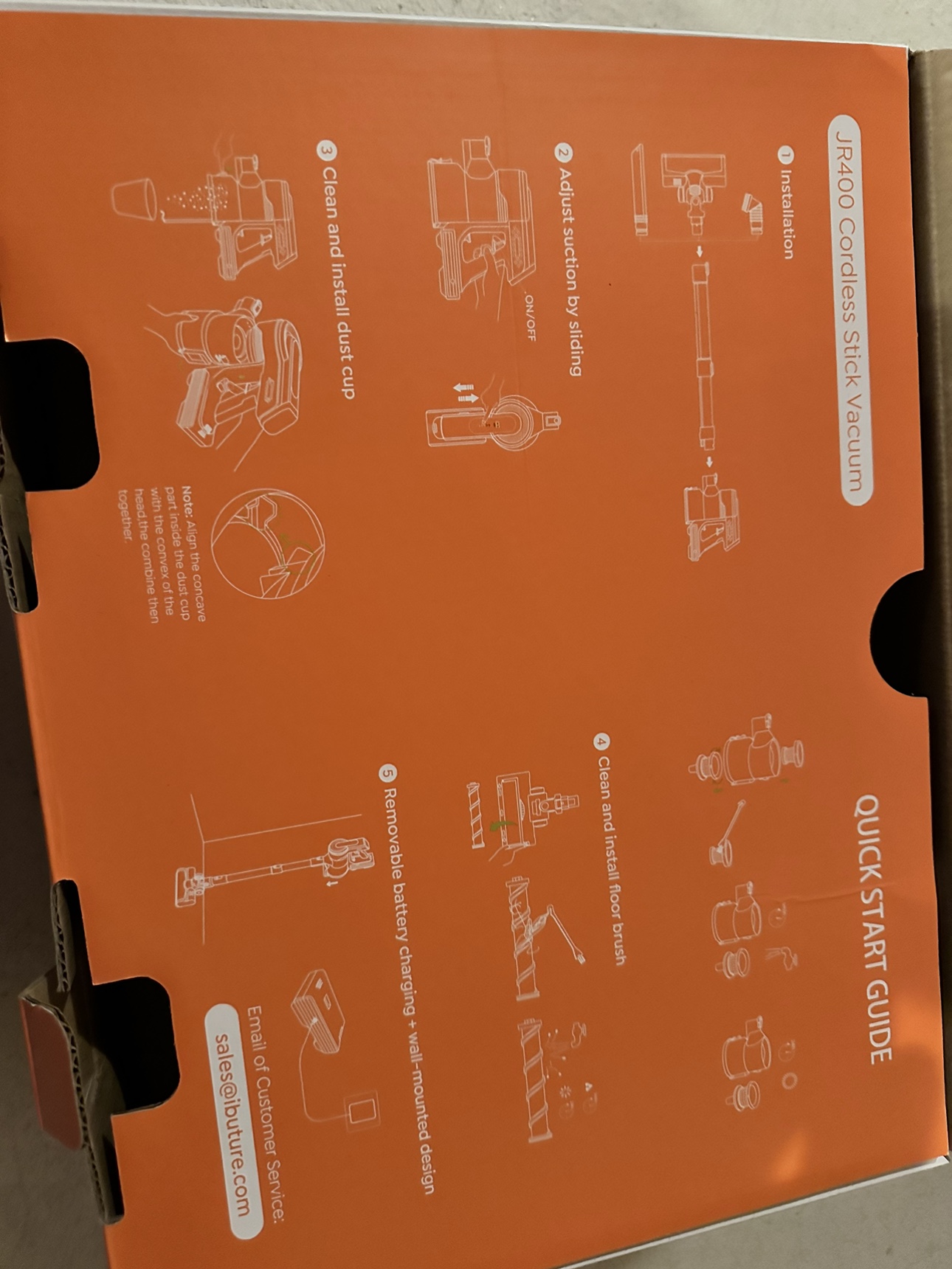 Cordless stick vacuum brand new condition with box - photo 4