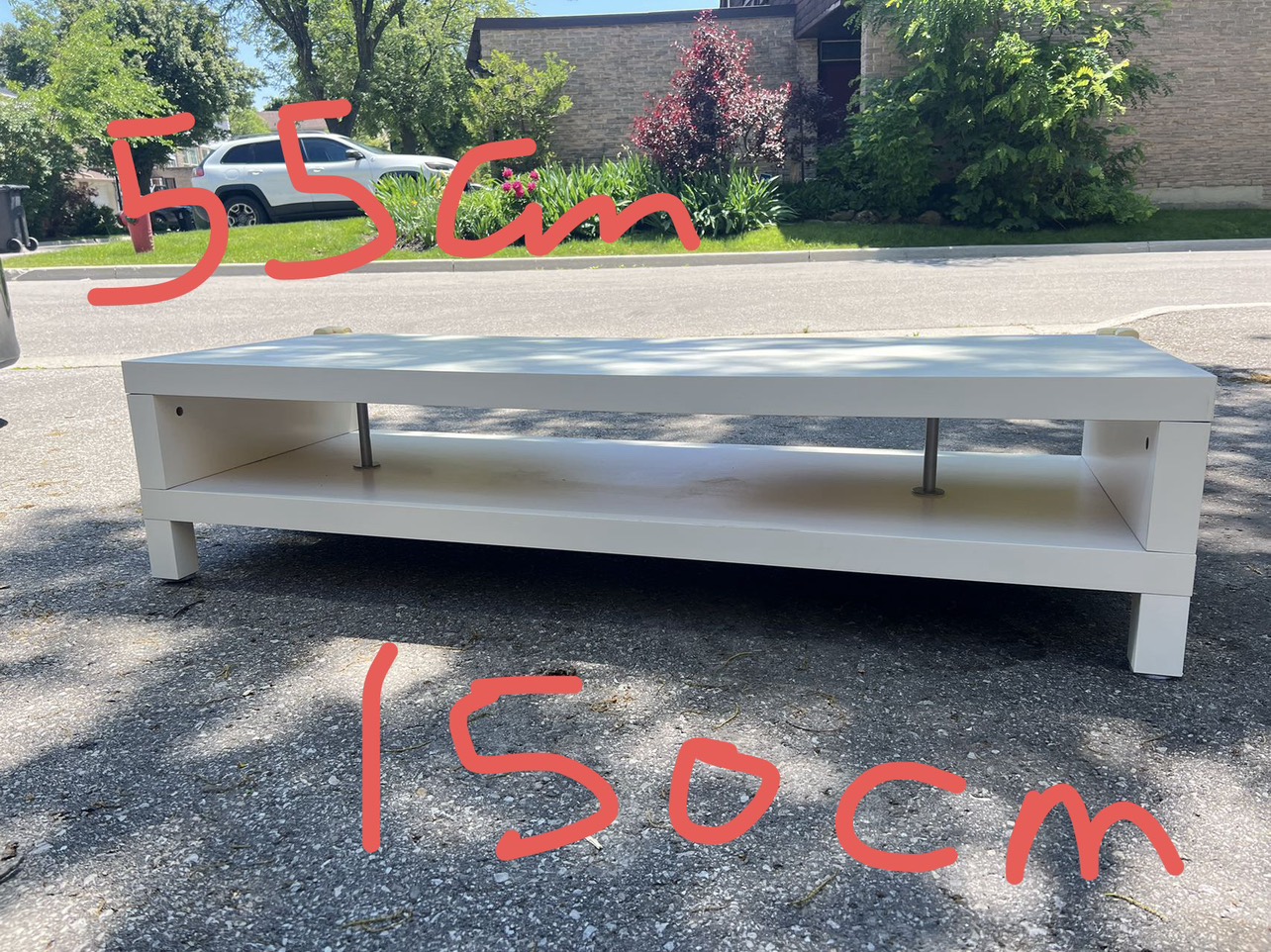 Large screen TV cabinet
