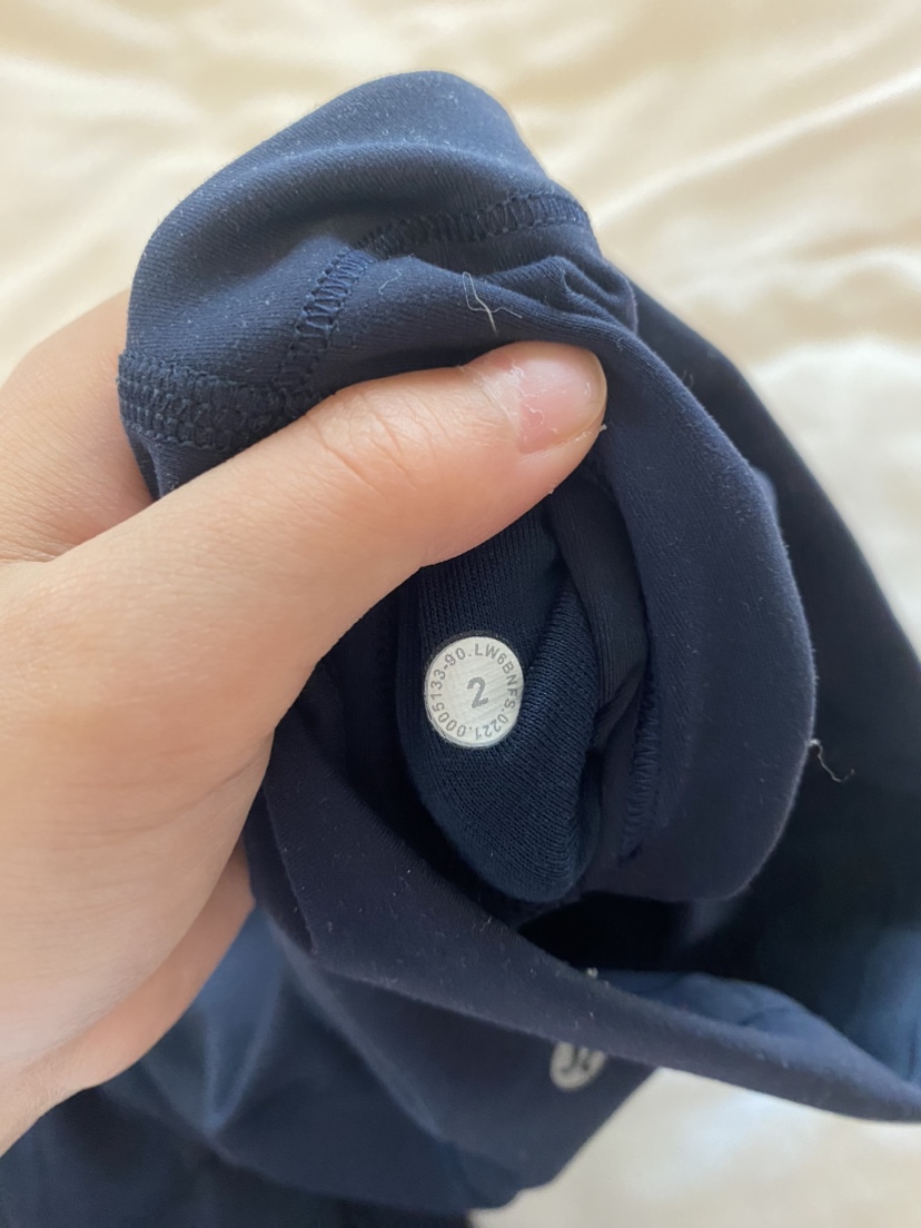 Lululemon navy leggings image indicator(3)