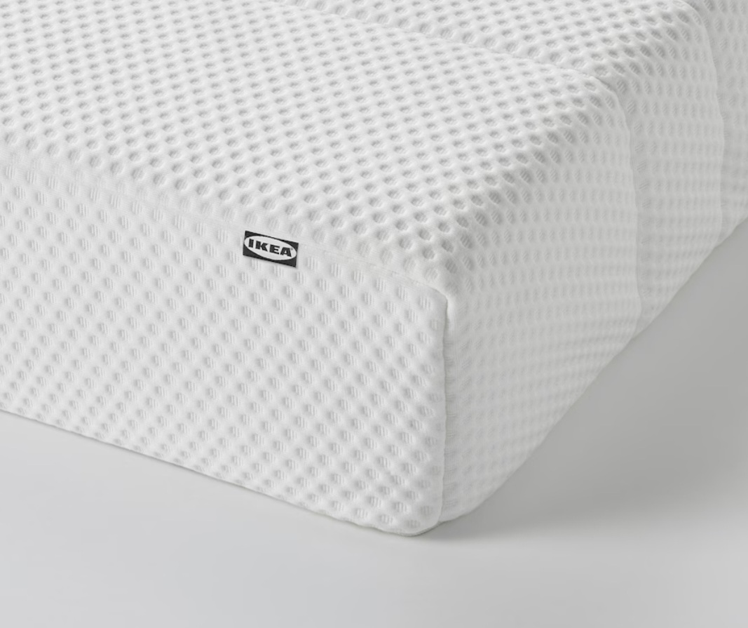King size IKEA foam mattress (ÅSBYGDA). Like new! Move sale! - photo 2