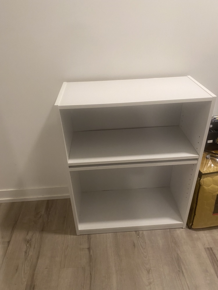 Almost brand new bookcase pick up square one