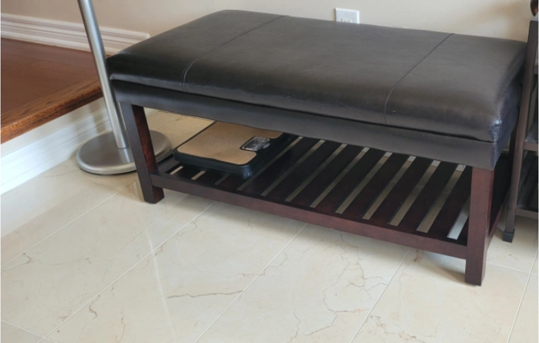 wooden sofa bench