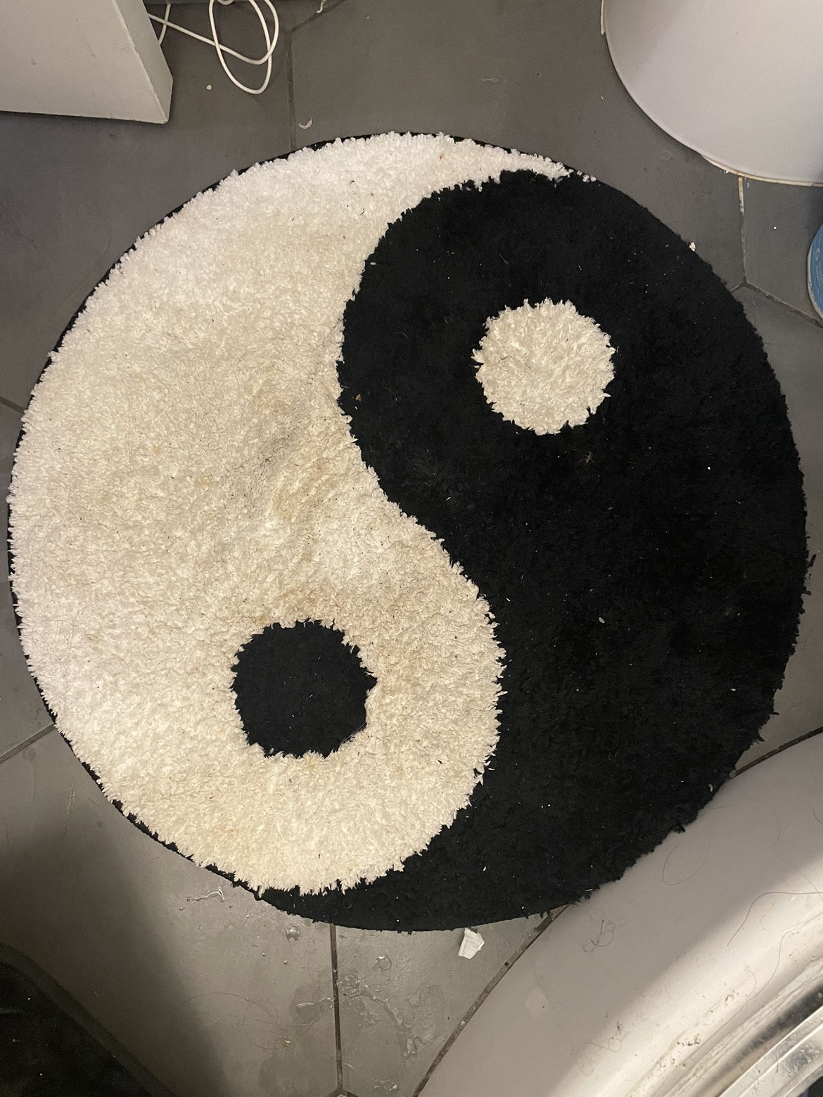 Yin and Yang Bath Mat