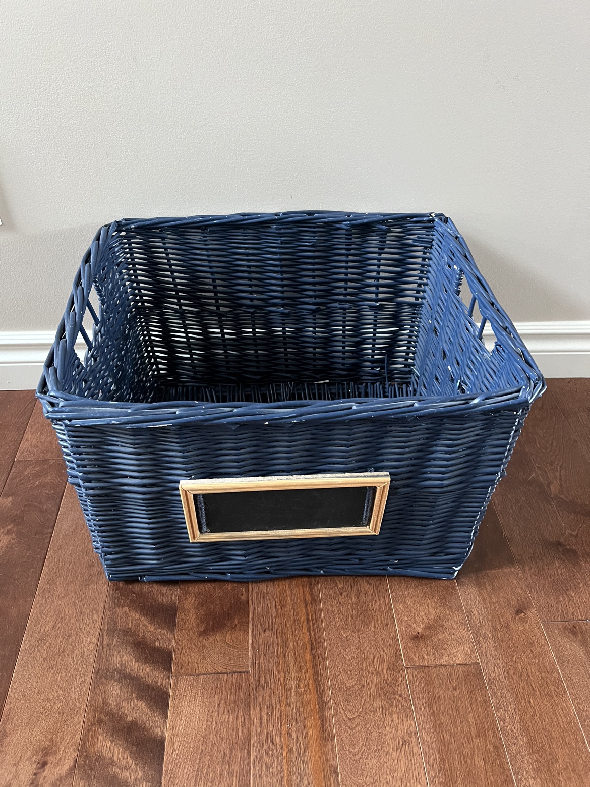 2 Blue Basket Organizers - photo 3