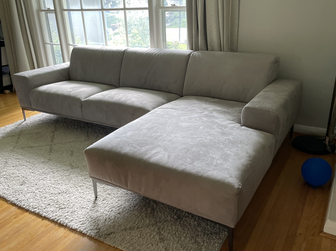 Moving Sale/ Brent Sectional with Wide Track Arms (sofa / couch) image indicator(8)