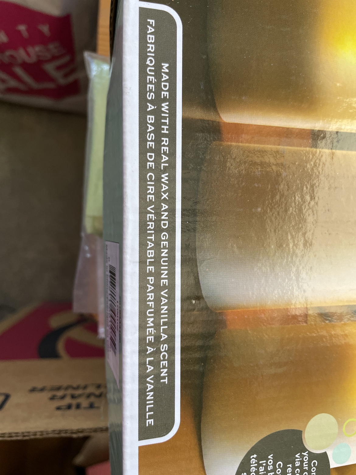 3- piece LED Candle Set ⚽️ image indicator(3)