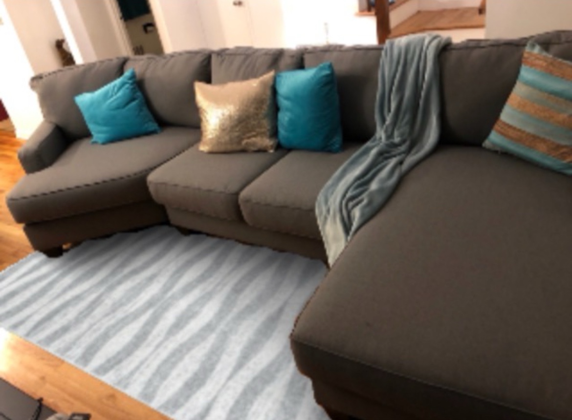 Ashley Sectional with Cuddler