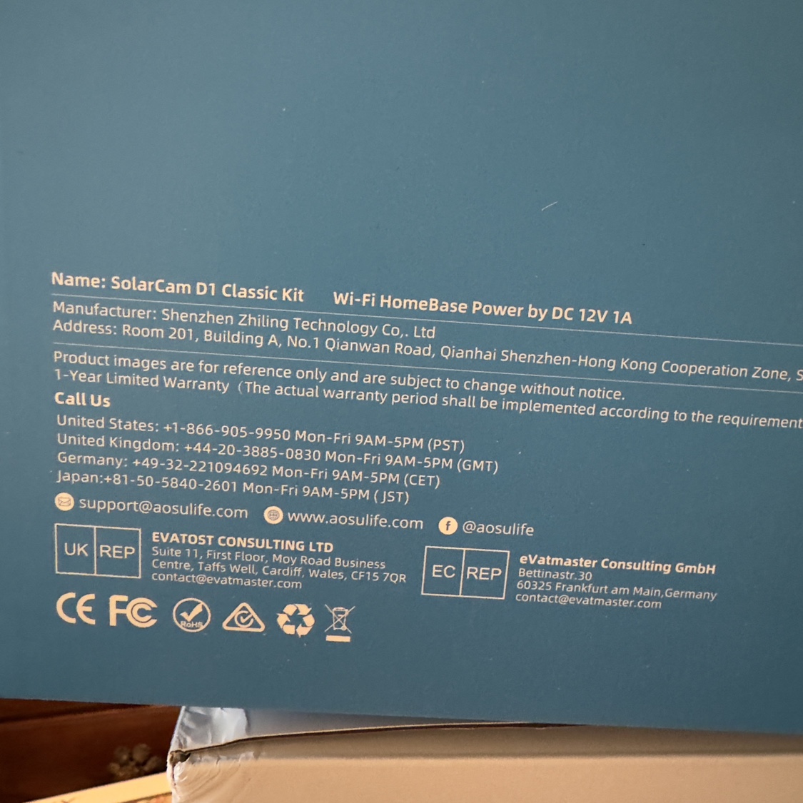 AOSU Security Cameras. (Solar Powered) BRAND NEW! - photo 2