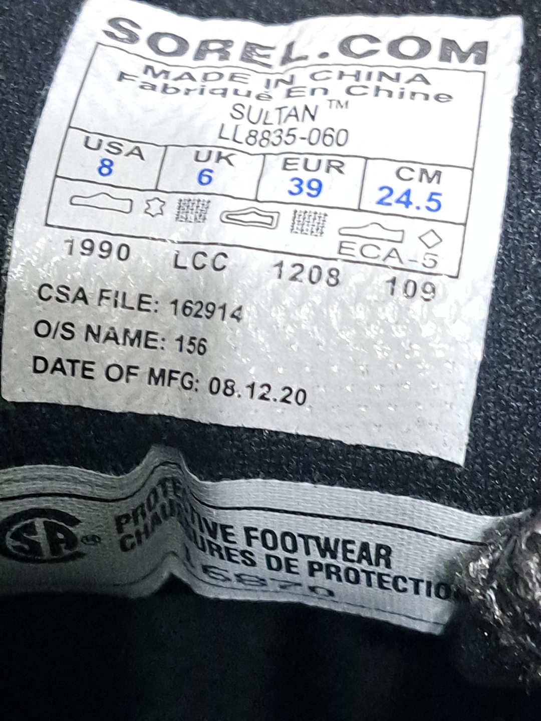 Sorel New womens Work Shoe Steel Toe - photo 3