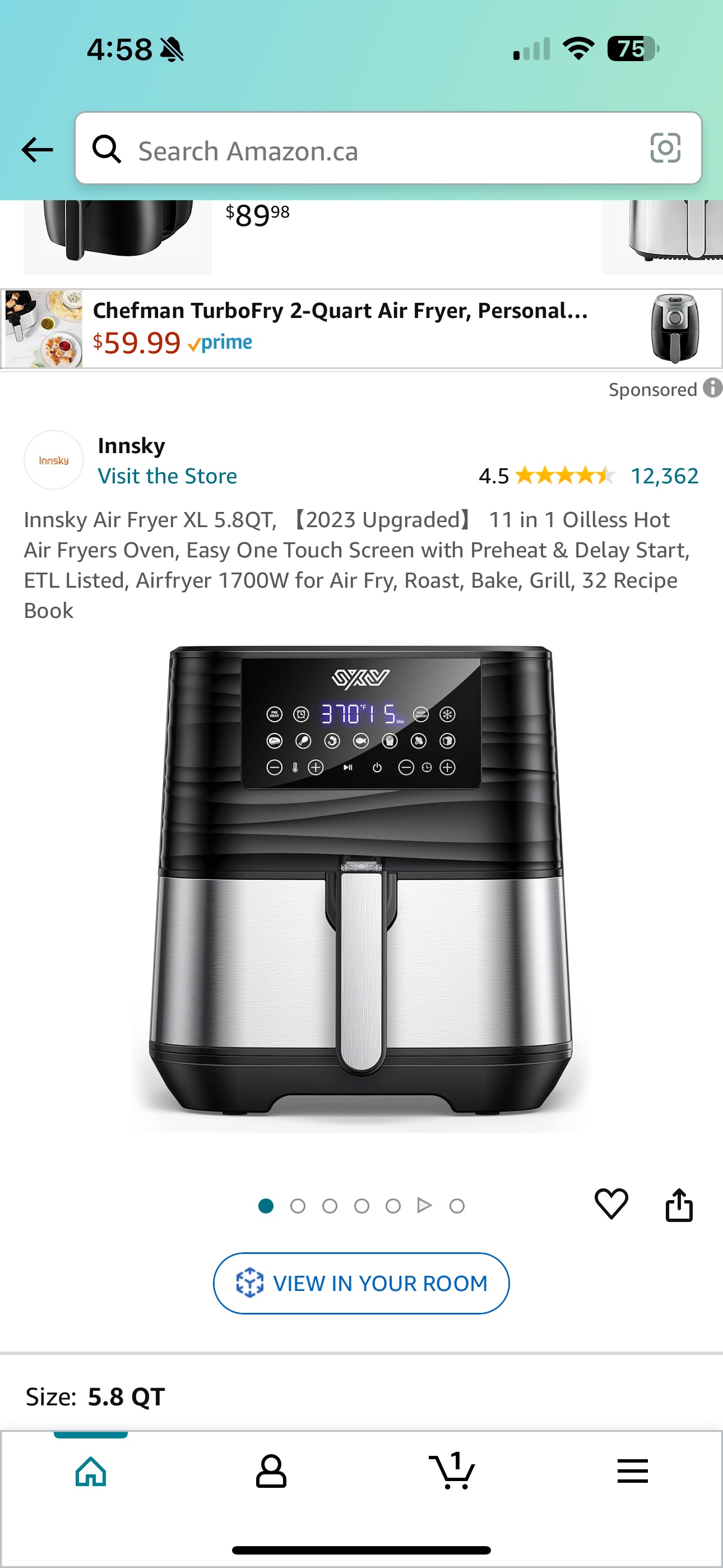 Air fryer