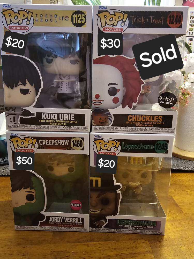 horror funko pops for sale prices vary from $20 to $50