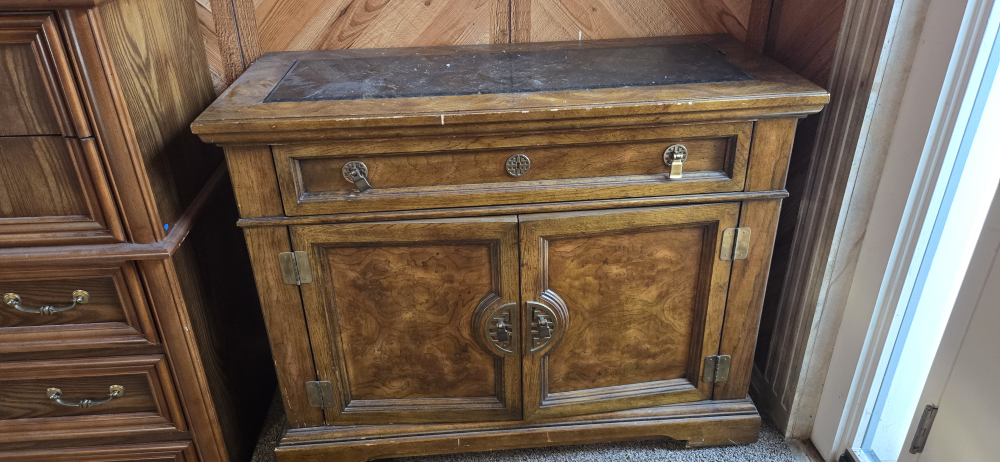 Antique  cabinet and drawer thumbnail