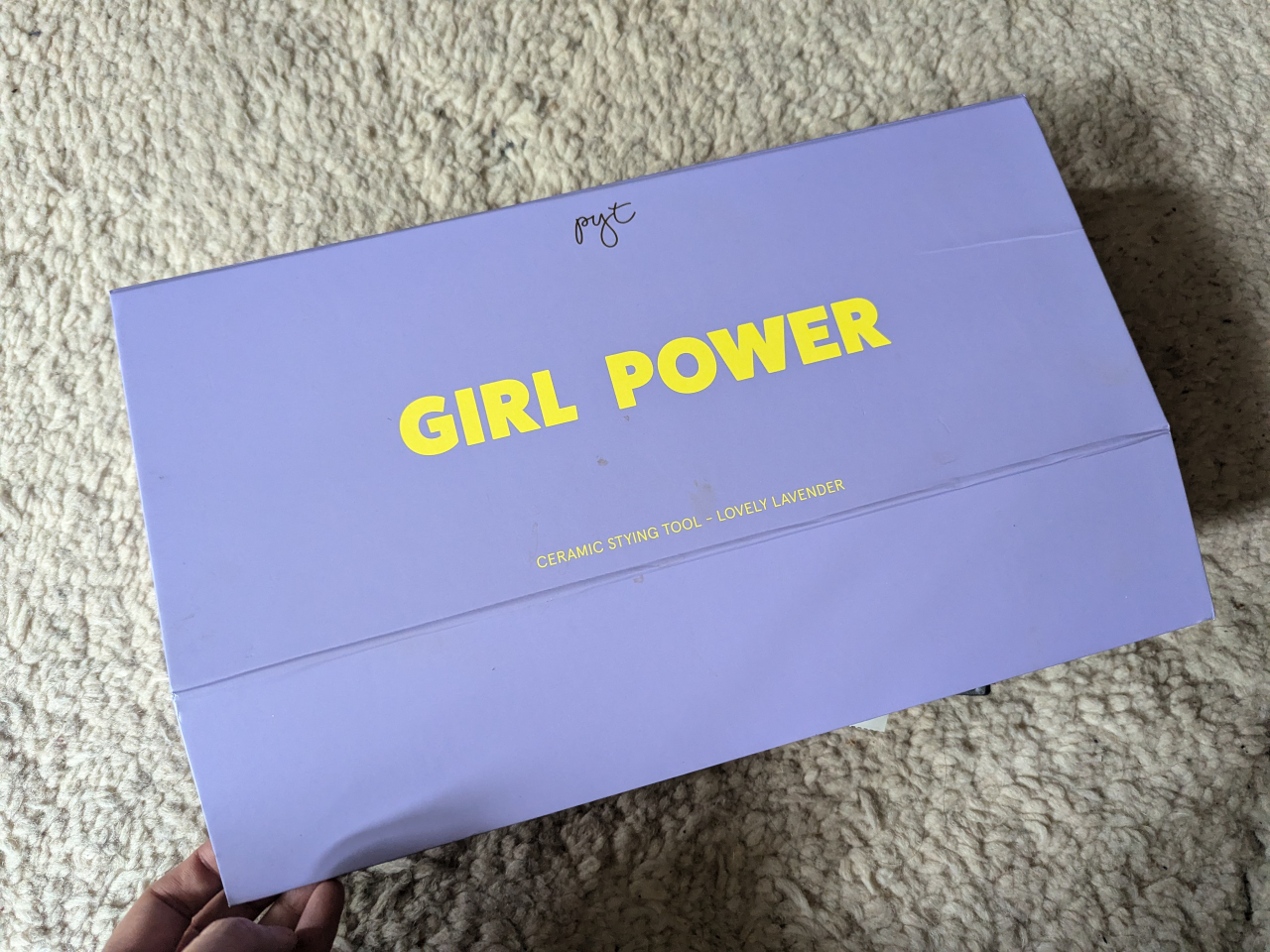 PYT lavender hair straightener image indicator(2)